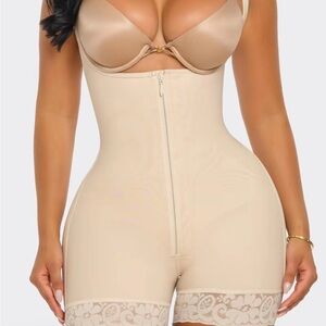 Seamless Beige Women's Shapewear